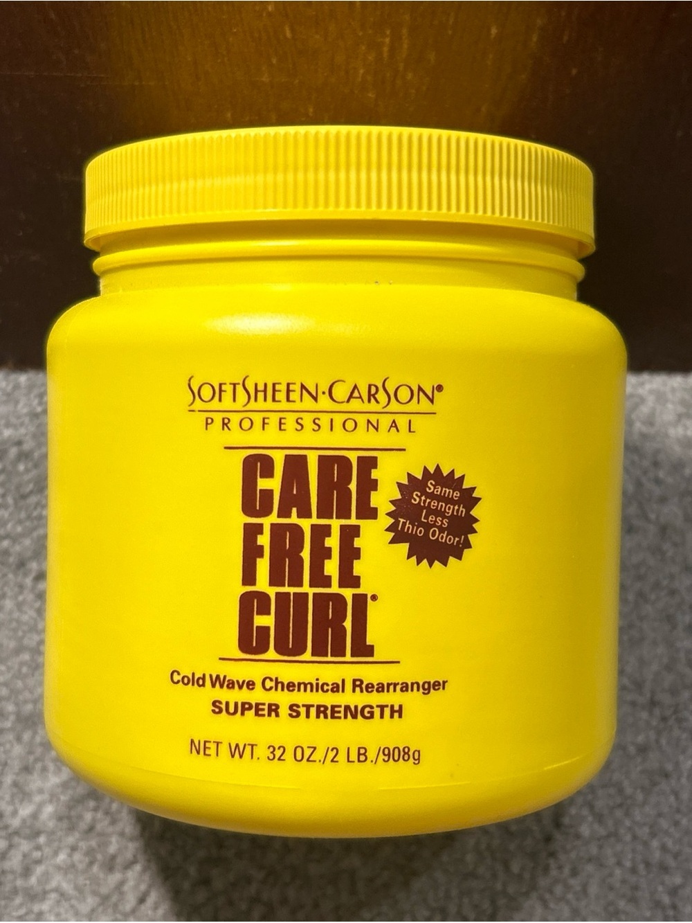 Softsheen Carson Care Free Curl Cold Wave Chemical Rearranger SUPER Strength